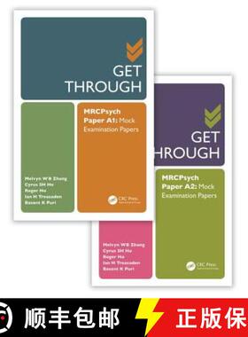 【3-4周达】Get Through Mrcpsych Paper a: Mock Examination Papers, Two Volume Set [9781498796286]