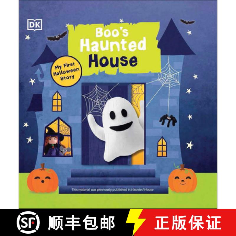 【3-4周达】Boo's Haunted House: Filled with Spooky Creatures, Ghosts, and Monsters! [9780744056761]