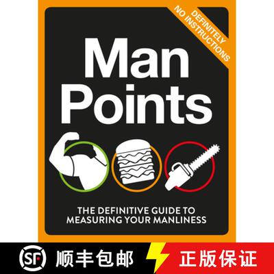 【3-4周达】Man Points : The Definitive Guide to Measuring Your Manliness [9780091959975]