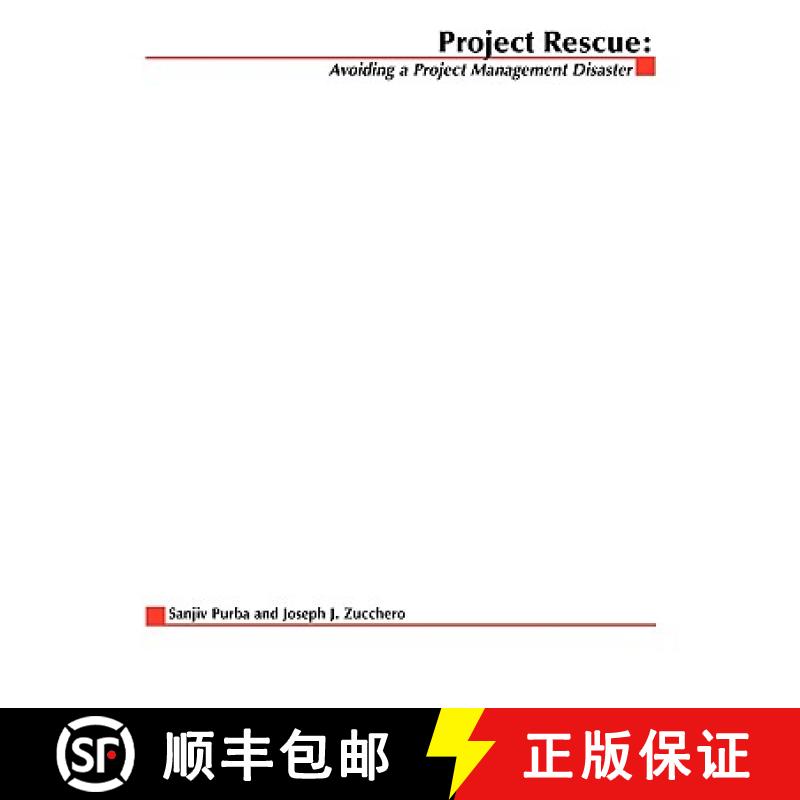 【3-4周达】Project Rescue: Avoiding a Project Management Disaster: Avoiding a Project Management Disa... [9780072255379]