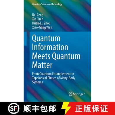 【3-4周达】精装 Quantum Information Meets Quantum Matter : From Quantum Entanglement to Topological P... [9781493990825]