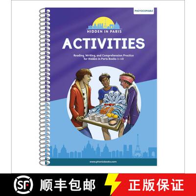 【3-4周达】Phonic Books Hidden in Paris Activities: Photocopiable Activities Accompanying Hidden in P... [9780744096668]