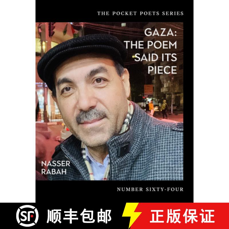 【3-4周达】Gaza . . . Gaza: The Poem Said Its Piece: Pocket Poets Series No. 63 [9780872869127]