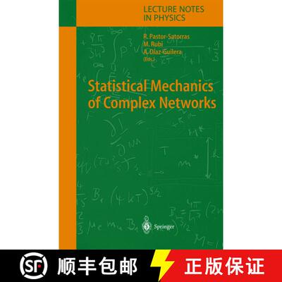 【3-4周达】Statistical Mechanics of Complex Networks [9783642073212]