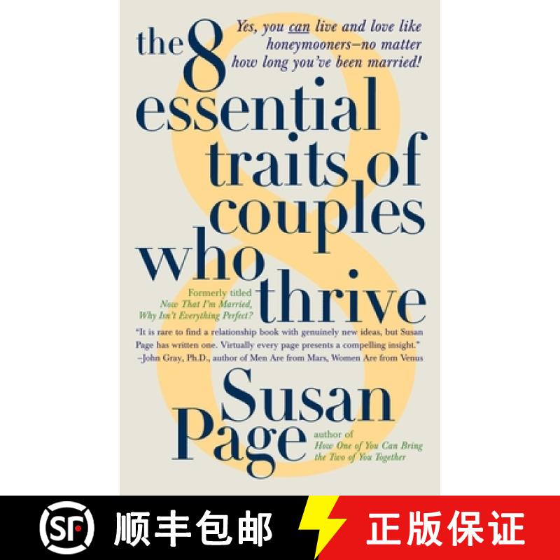 【3-4周达】The 8 Essential Traits of Couples Who Thrive [9780440507826]