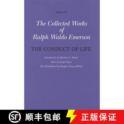 【3-4周达】精装 Ralph Waldo Emerson Collected Works of Ralph Waldo Emerson: - The Conduct of Life [9780674011908]
