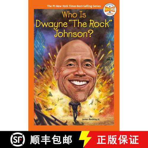 【3-4周达】Who Is Dwayne The Rock Johnson? [9780593226377]