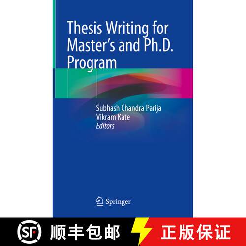 【3-4周达】精装 Thesis Writing for Master's and Ph.D. Program [9789811308895]