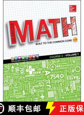 【3-4周达】Glencoe Math, Course 2, Student Edition, Volume 1 [9780021447893]