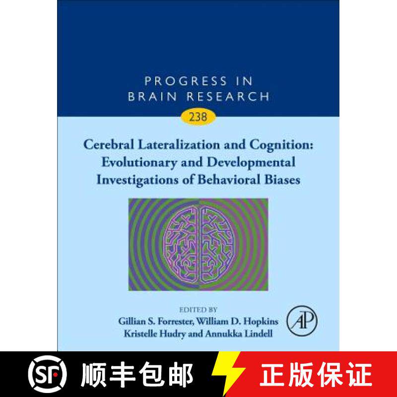 【3-4周达】Cerebral Lateralization and Cognition: Evolutionary and Developmental Investigations of Be... [9780128146712]