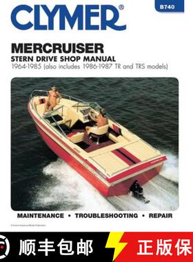 【3-4周达】Mercruiser Stern Drives (1964-1985) With TR & TRS (1986-1987) Service Repair Manual [9780892876136]