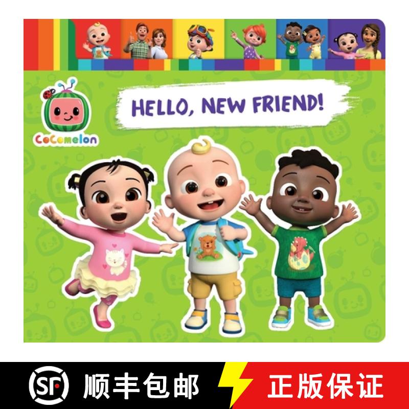 【3-4周达】Cocomelon Hello, New Friend! [9781665901734]