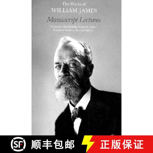 【3-4周达】精装 The Works of William James: Manuscript Lectures [9780674548268]