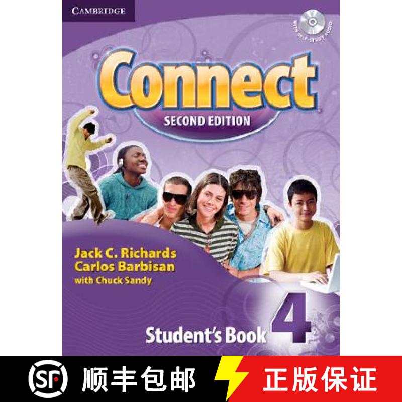 【2-3周达】Connect 4 Student's Book with Self-Study Audio CD [With CD (Audio)] [9780521737210]