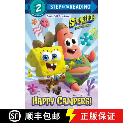 【3-4周达】The Spongebob Movie: Sponge on the Run: Happy Campers! (Spongebob Squarepants) [9780593127544]