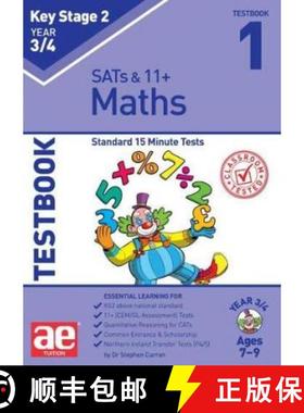 【3-4周达】KS2 Maths Year 3/4 Testbook 1: Standard 15 Minute Tests [9781911553298]