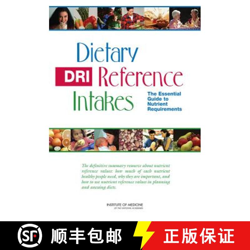 【3-4周达】Dietary Reference Intakes [9780309157421]