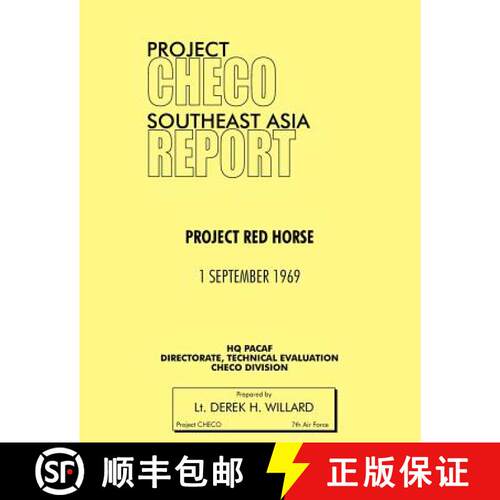 【3-4周达】Project Checo Southeast Asia Study: Project Red Horse [9781780398136]