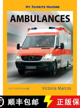【3-4周达】My Favorite Machine: Ambulances [9781532412400]