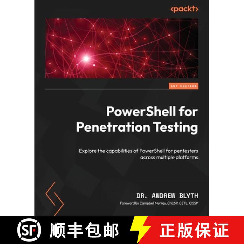 预订 PowerShell for Penetration Testing: Explore the capabilities of PowerShell for pentesters across... [9781835082454]