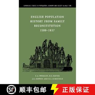 1580–1837 9780521590150 English from Family History 4周达 Population His... Reconstitution