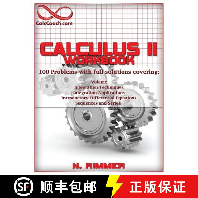 【3-4周达】Calculus II Workbook 100 Problems with full solutions [9781938950551]