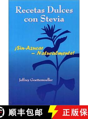 【3-4周达】Recetas Dulces con Stevia (Spanish Edition) [9781890612122]