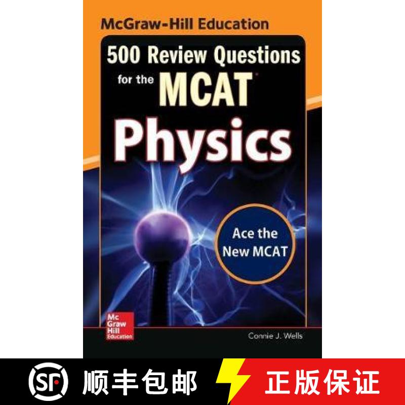 预订 McGraw-Hill Education 500 Review Questions for the McAt: Physics [9780071836234]