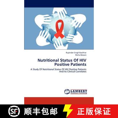 预订 Nutritional Status of HIV Positive Patients [9783844314243]