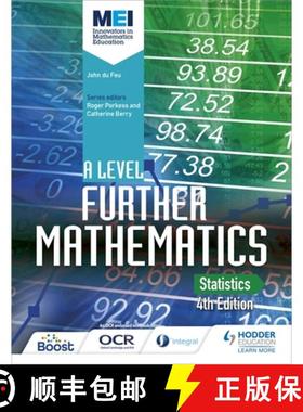 【3-4周达】MEI A Level Further Mathematics Statistics 4th Edition [9781471853029]