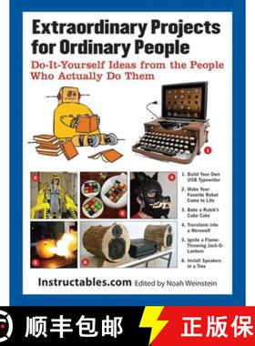 【3-4周达】Extraordinary Projects for Ordinary People: Do It Yourself Ideas from the People Who Actua... [9781620870570]