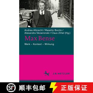 Max Bense Werk Wirkung 4周达 Kontext 9783476047526