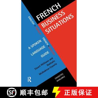 【3-4周达】精装 French Business Situations: A Spoken Language Guide [9781138157774]