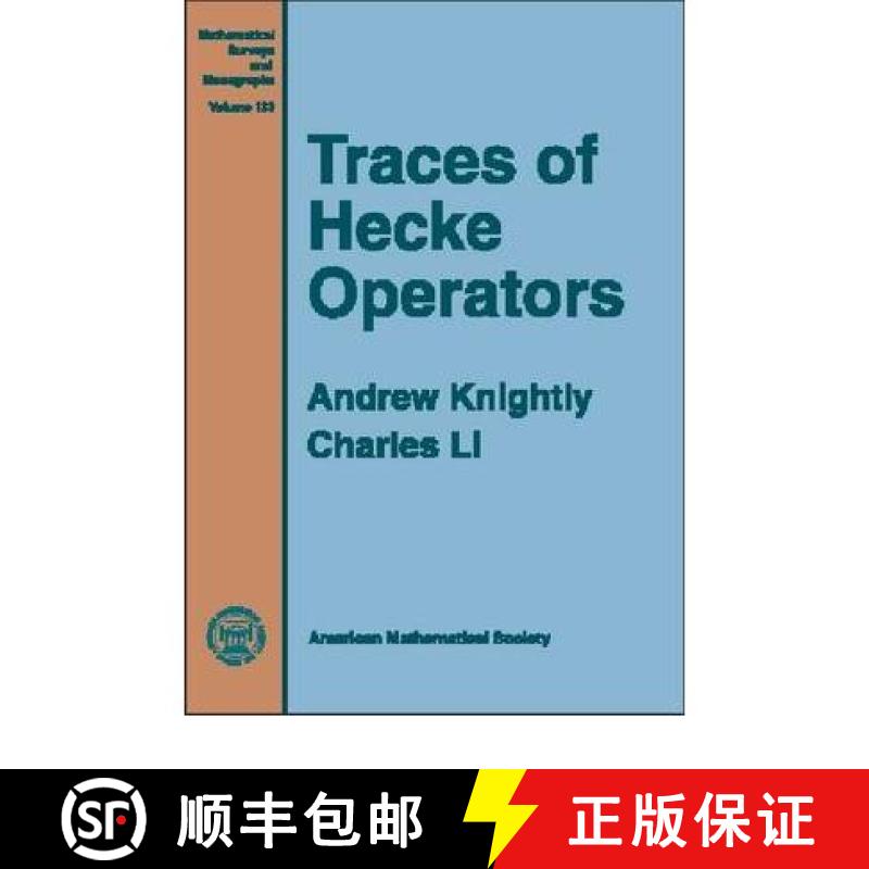 【3-4周达】Traces of Hecke Operators [9780821837399]