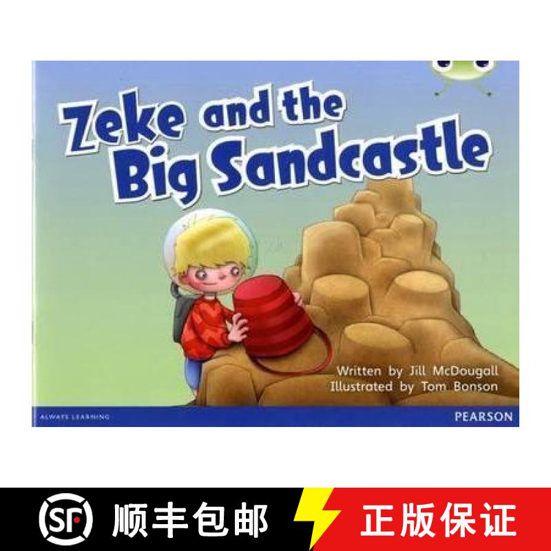 【2-3周达】Bug Club Blue B (KS1) Zeke and the Big Sandcastle 6-pack [9780435177492]
