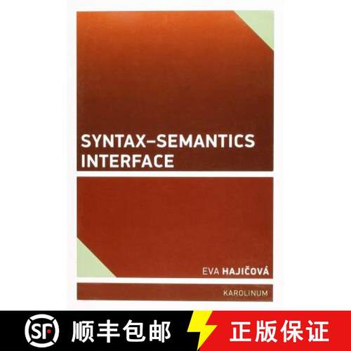 预订 Syntax - Semantics Interface [9788024637143]
