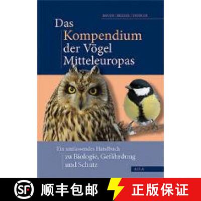 预订 Das Kompendium der Vögel Mitteleuropas (3-Volume Set): Ein Umfassendes Handbuch zu Biologie, Ge... [9783891047583]