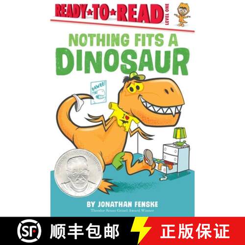 【3-4周达】Nothing Fits a Dinosaur: Ready-to-Read Level 1 [9781665900645]