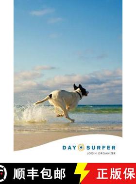 预订 Day Surfer Login Organizer (Dog Running on the Beach) [9781933598697]