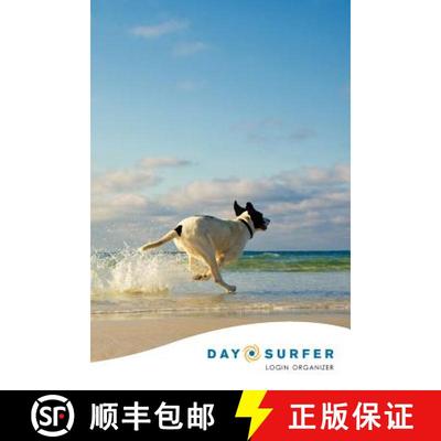 【3-4周达】Day Surfer Login Organizer (Dog Running on the Beach) [9781933598697]