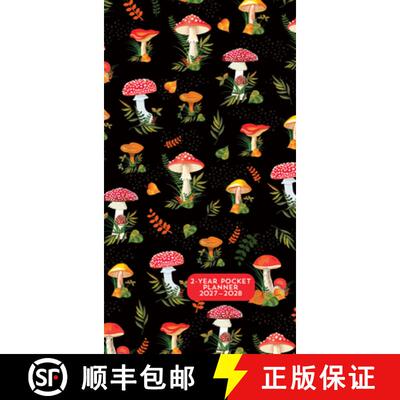 【3-4周达】2027-28 Mushrooms 2-Year Pocket Planner (24-Month Calendar) [9781441347572]