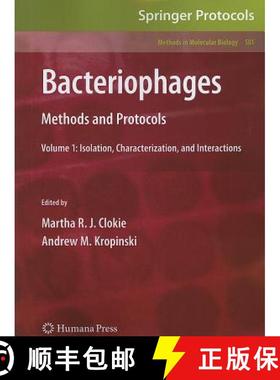 【3-4周达】Bacteriophages: Methods and Protocols, Volume 1: Isolation, Characterization, and Interact... [9781617377150]