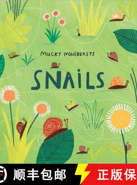 【3-4周达】Mucky Minibeasts: Snails [9781526308016]