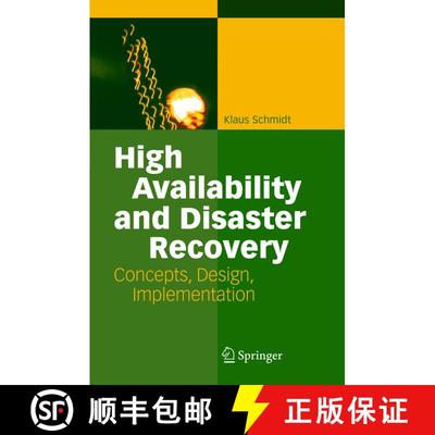 【3-4周达】High Availability and Disaster Recovery : Concepts, Design, Implementation [9783642063794]