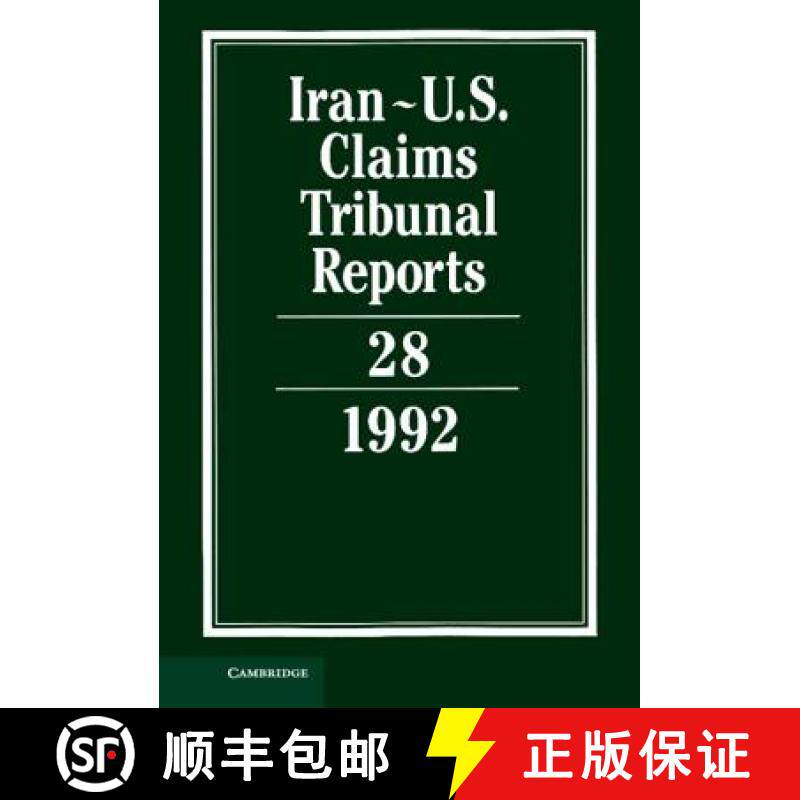 【3-4周达】Iran-U.S. Claims Tribunal Reports: Volume 28 [9780521463386]