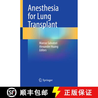 【3-4周达】精装 Anesthesia for Lung Transplant [9783032061119]