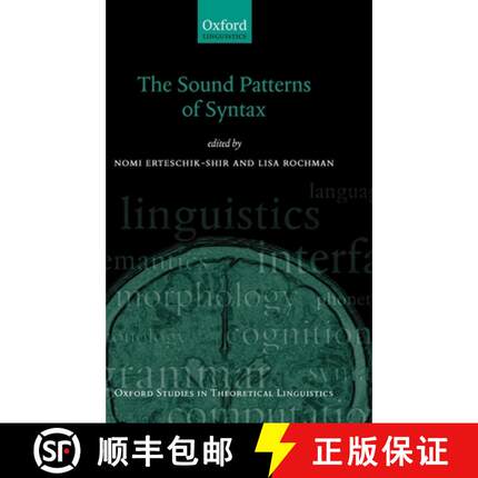 【3-4周达】The Sound Patterns of Syntax [9780199556861]
