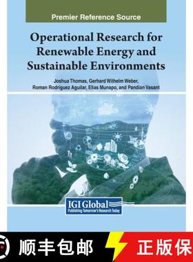 【3-4周达】Operational Research for Renewable Energy and Sustainable Environments [9781668491317]