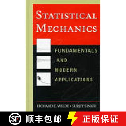 【3-4周达】精装 Statistical Mechanics: Fundamentals And Modern Applications [Wiley化学化工] [9780471161653]