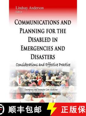 【3-4周达】Communications and Planning for the Disabled in Emergencies and Disasters: Considerations ... [9781633215740]